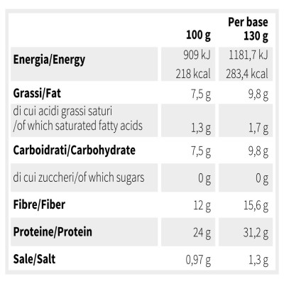 Base Pizza Low Carb Baby (Ø 20cm) - 4 Pezzi